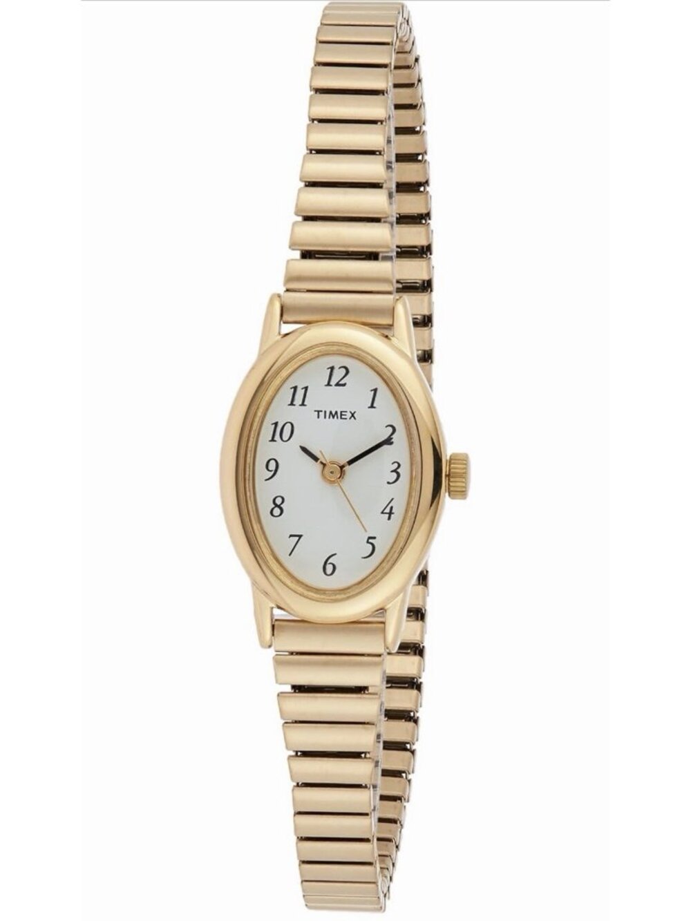 Timex T21872, Women's Cavatina Goldtone Expansion Band Watch